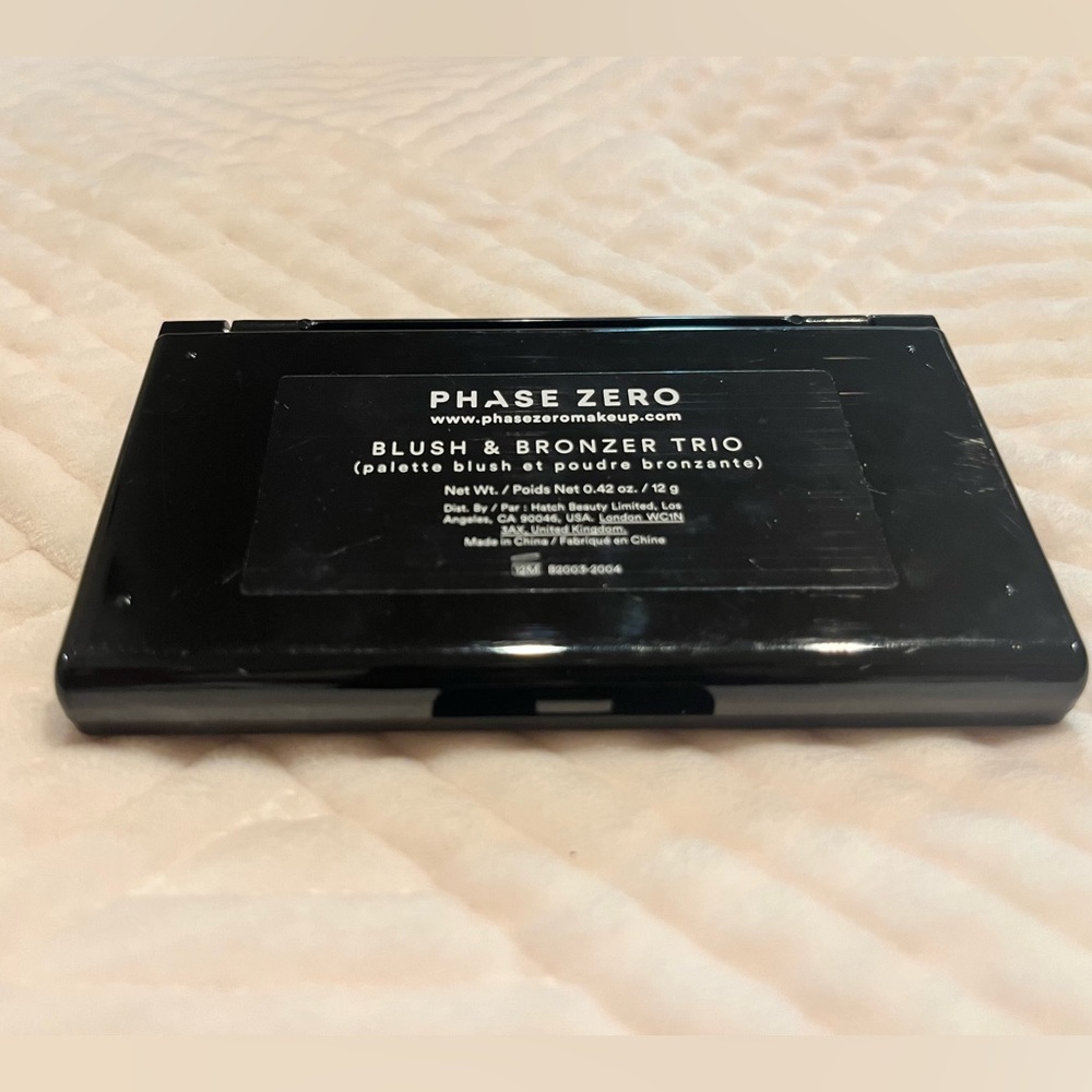 Phase Zero Blush and Bronzer Trio Palette